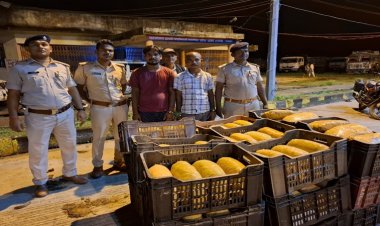 नवादा में टमाटर के बीच छिपाकर लाया जा रहा था गांजा, पुलिस ने 198 किलो गांजे के साथ दो तस्कर को पकड़ा