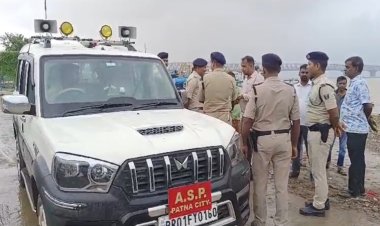 पटना सिटी में दशहरा विसर्जन की तैयारियों का निरीक्षण, सुरक्षा के कड़े इंतजाम