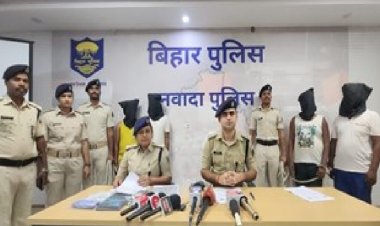 नवादा से फिर धराए 05 साईबर क्रिमिनल, इंडिया बुल्स और धनी फाइनेंस के नाम करते थे ठगी
