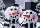 The Ankita Creative Show "Build a Snowman this Christmas with Paper Crafts"
