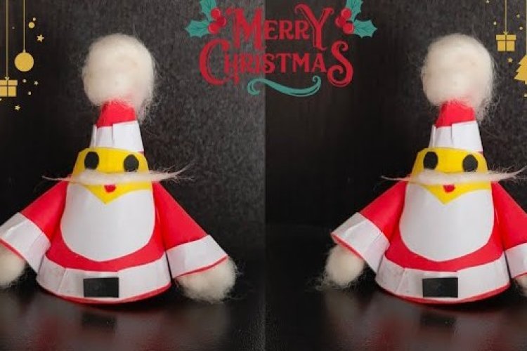 Paper Santa Claus Christmas