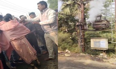 पटना में ट्रांसफॉर्मर के नीचे बैठकर धूप सेंक रही थी महिलाएं, तभी ब्लास्ट कर गया ट्रांसफॉर्मर, सभी आग में झुलसी