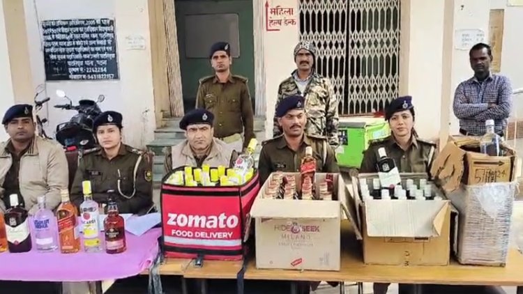 बिहार में जोमैटो की आड़ में फूड के साथ-साथ शराब की होम डिलीवरी, पुलिस ने ऐसे किया भंडाफोड़