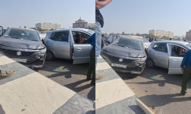 पटना मरीन ड्राइव पर बड़ा हादसा, एक, दो, तीन नहीं, बल्कि एक साथ टकराई इतनी गाड़ियां, भयंकर जाम