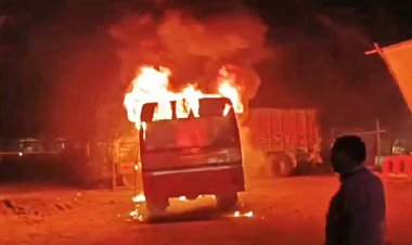 बिहार में सरकारी बस में लगी भयंकर आग, टल गया बड़ा हादसा, मची अफरा-तफरी