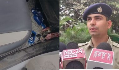 दानापुर स्टेशन के बाहर मचा हड़कंप, यातायात पुलिस की हाइवे गश्ती गाड़ी में मिली शराब की इतनी बोतलें