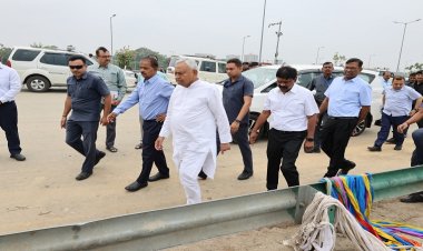 मुख्यमंत्री ने शहीद वीर कुंवर सिंह आजादी पार्क का किया निरीक्षण, एयर शो की तैयारियों का भी लिया जायजा