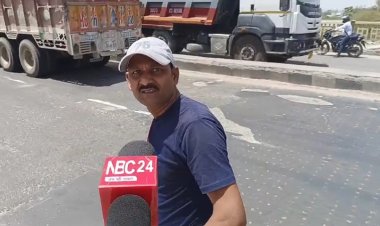 महात्मा गांधी सेतु पर भीषण जाम, NBC 24 की रिपोर्टिंग के बाद सक्रिय हुई ट्रैफिक पुलिस