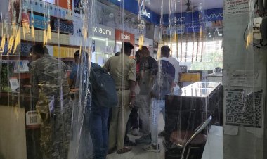 प. बंगाल से चोरी एक करोड़ 33 लाख के मोबाइल का कनेक्शन पटना से जुड़ा, हरिनिवास से एसटीएफ ने दो को उठाया