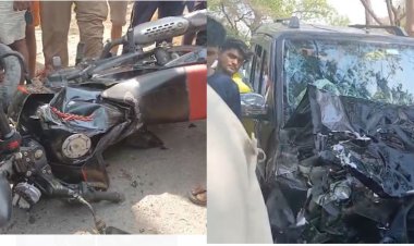 कैमूर मे भीषण सड़क हादसे मे तीन की मौत, एक की हालत चिंताजनक