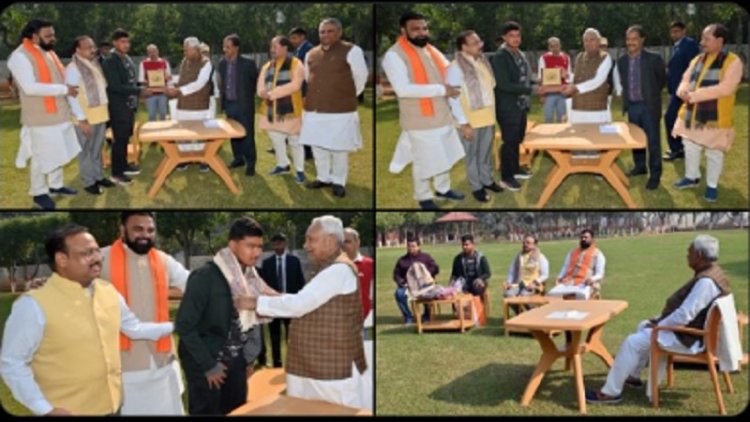 इतिहास रचने वाले वैभव सूर्यवंशी को मुख्यमंत्री ने दी बधाई, दस लाख रुपये की सम्मान राशि देने का भी किया एलान