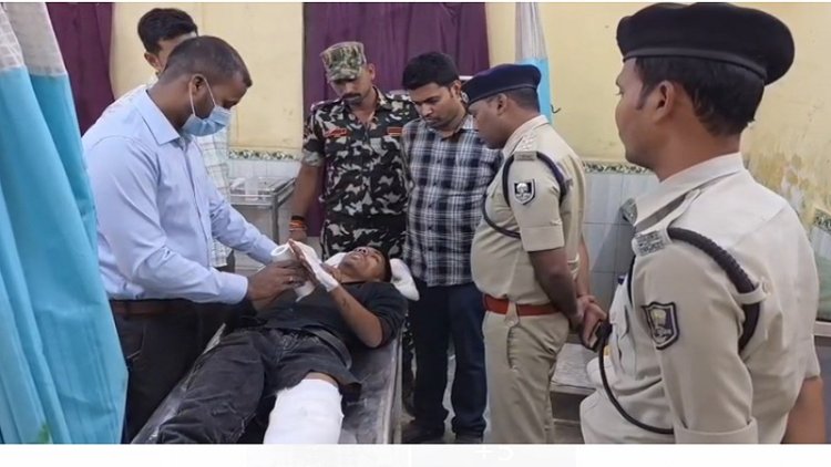 रंगदारी की रकम लेने पहुंचे बदमाशों से पुलिस की मुठभेड़, एक बदमाश को पैर में लगी गोली