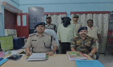 दर्जनभर से ज्यादा मामलों में वांटेड नक्सली विकास यादव गिरफ्तार