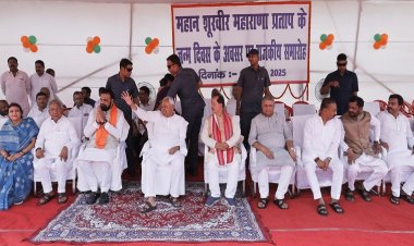 मुख्यमंत्री नीतीश कुमार ने महान शूरवीर महाराणा प्रताप को किया नमन