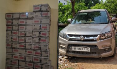 मद्य निषेध की सीआईडी टीम और कोतवाली थाने की पुलिस भारी मात्रा में अवैध शराब किया बरामद, दो तस्कर अरेस्ट
