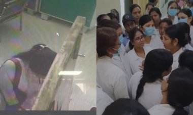 एनएमसीएच में हेल्थ मैनेजर ने नर्स से की छेड़खानी, सीसीटीवी में कैद हुई शर्मनाक हरकत