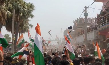 शहीद मनीष का पार्थिव शरीर पहुंचा पैतृक गांव पांडे गंगौट, सैन्य सम्मान के साथ  दी गई अंतिम विदाई