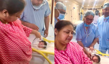तेजस्वी यादव फिर से बने पापा, बेटे के साथ तस्वीर की साझा, रोहिणी आचार्य ने नाम दिया जूनियर तेजस्वी