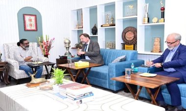 मुख्यमंत्री से मिले जर्मनी के राजदूत  फिलिप एकरमैन, हेमंत सोरेन ने जर्मन निवेशकों को सहयोग का दिया भरोसा