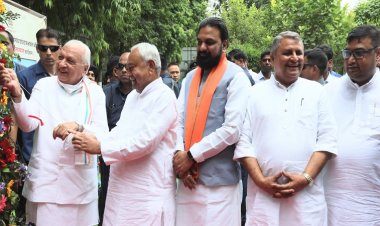 राजभवन परिसर में बनेगा राजेन्द्र भवन, राज्यपाल सचिवालय एवं राजभवन अतिथिगृह, शिलान्यास कार्यक्रम में शामिल हुए सीएम