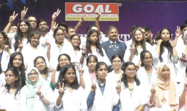 नीट-2025 में गोल इंस्टीट्यूट के छात्रों का जलवा, 500 से अधिक सफल छात्रों का सम्मान समारोह आयोजित