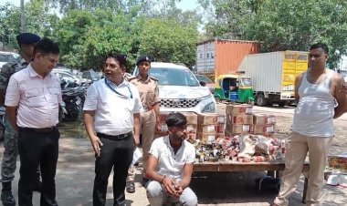 पटना में पुलिस की वर्दी में विदेशी शराब की तस्करी करते फर्जी दारोगा गिरफ्तार