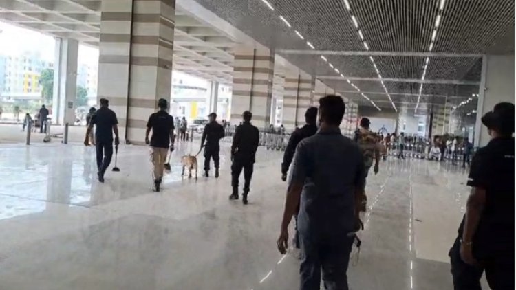 इंडिगो की फ्लाइट में बम की सूचना से मचा हड़कंप, एक घंटे तक अटकी रही यात्रियों की सांसें, 195 यात्री विमान में थे सवार
