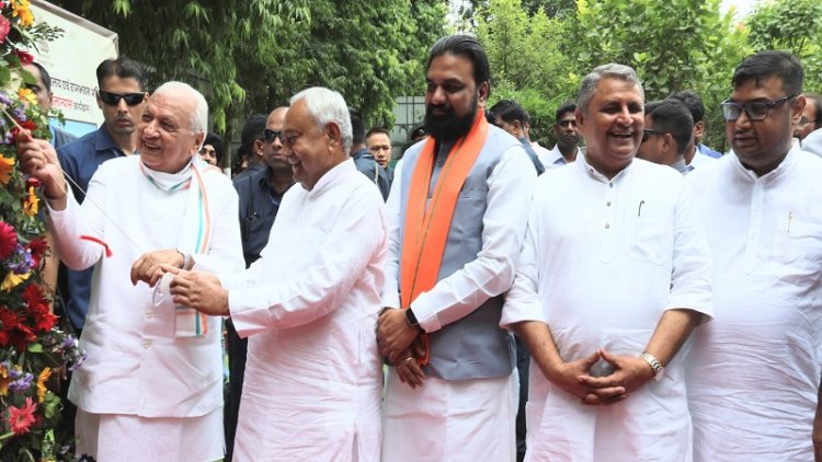 राजभवन परिसर में बनेगा राजेन्द्र भवन, राज्यपाल सचिवालय एवं राजभवन अतिथिगृह, शिलान्यास कार्यक्रम में शामिल हुए सीएम