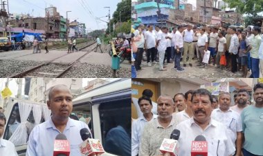 गुलजारबाग के 72 नंबर गुमटी पर बनेगा आरओबी, रेलवे की केंद्रीय टेक्निकल टीम ने किया स्थल निरीक्षण