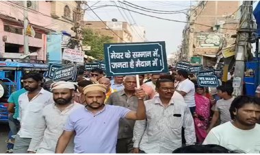 पटना में गरमाई सियासत : मेयर पुत्र शिशिर कुमार के समर्थन में सड़क पर उतरे समर्थक, पीएम को लिखा गया पत्र