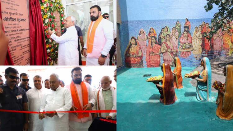 पटना संग्रहालय की नवनिर्मित गैलरियों एवं प्रेक्षागृह का सीएम ने किया उद्घाटन, टनल निर्माण जल्द पूरा करने का निर्देश