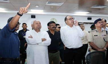 सीएम ने किया आपदा प्रबंधन विभाग का निरीक्षण, कहा-नदियों के बढ़ते जलस्तर को लेकर अलर्ट रहें अधिकारी