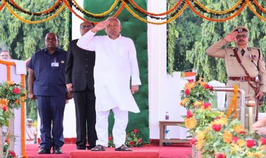 मुख्यमंत्री ने 79वें स्वतंत्रता दिवस पर पटना के ऐतिहासिक गांधी मैदान में किया झंडोत्तोलन, प्रदेशवासियों को किया संबोधित