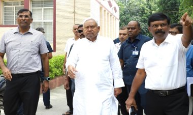 मुख्यमंत्री ने ललित नारायण मिश्र आर्थिक विकास एवं सामाजिक परिवर्तन संस्थान का किया निरीक्षण