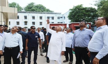 मुख्यमंत्री ने पटनासिटी के गुरु गोविंद सिंह सदर अस्पताल परिसर में निर्माणाधीन मॉडल अस्पताल का किया निरीक्षण