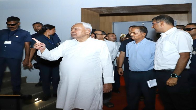 मुख्यमंत्री ने निर्माणाधीन डॉ. एपीजे अब्दुल कलाम साइंस सिटी का किया निरीक्षण, तेजी से कार्य पूर्ण करने के निर्देश