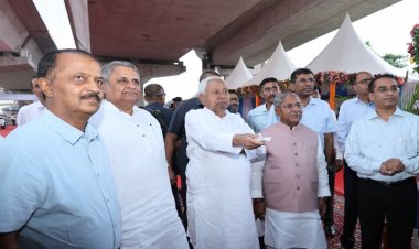 दीदारगंज से बाढ़ तक फोरलेन सड़क का शिलान्यास, मुख्यमंत्री नीतीश कुमार बोले–तीन साल में पूरा होगा काम
