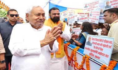 मुख्यमंत्री ने भागलपुर में 301.71 करोड़ रुपये की 59 योजनाओं का किया उद्घाटन एवं शिलान्यास