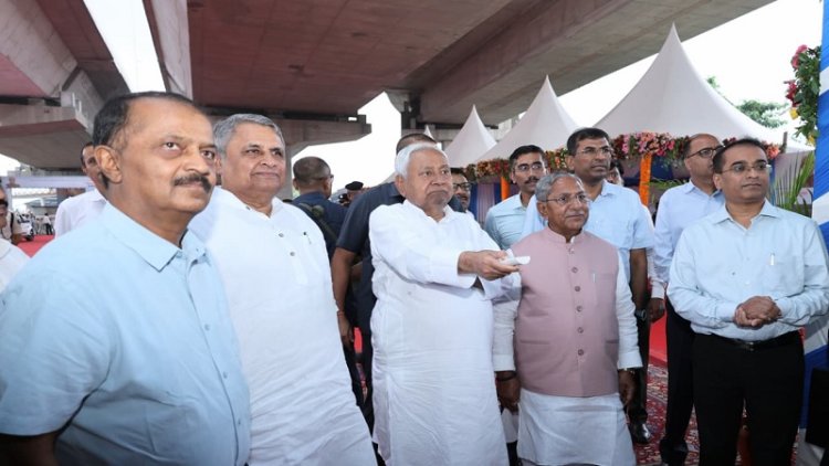 दीदारगंज से बाढ़ तक फोरलेन सड़क का शिलान्यास, मुख्यमंत्री नीतीश कुमार बोले–तीन साल में पूरा होगा काम