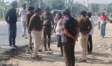 पश्चिमी चंपारण जिले के बेतिया-बगहा एनएच पर बिशुनपुरवा गांव के पास दर्दनाक हादसे में चार की मौत, 20 घायल