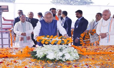 देशरत्न डॉ. राजेन्द्र प्रसाद की 141वीं जयंती पर राजकीय समारोह, राज्यपाल और मुख्यमंत्री ने किया नमन