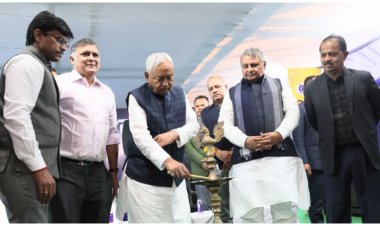 गांधी मैदान में पटना पुस्तक मेले का भव्य आगाज, मुख्यमंत्री नीतीश कुमार ने किया उद्घाटन