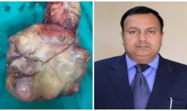 IGIMS में मरीज के पेट से निकला आठ किलो का दुर्लभ ट्यूमर, डॉ. मनीष मंडल ने अधेड़ को दिया नया जीवन