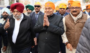 दशमेश पिता श्री गुरु गोविंद सिंह जी महाराज के 359वें प्रकाश पर्व में शामिल हुए मुख्यमंत्री नीतीश कुमार