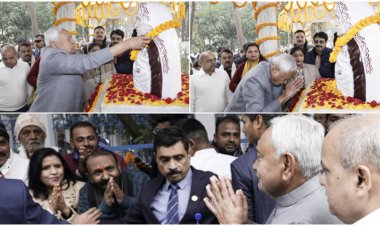 मुख्यमंत्री ने पहले अपनी मां, फिर मां भगवती के चरणों में माथा टेका, मांगी राज्य की सुख-समृद्धि और खुशहाली