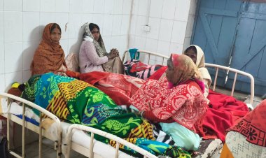 नवादा के सिरदला पीएचसी में नसबंदी शिविर में बड़ी लापरवाही ,ठंड से मरीज परेशान डॉक्टर-नर्स नदारद