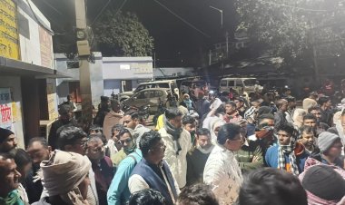 औरंगाबाद सड़क हादसे में  राजद नेता के भाई की मौत,दल बल के साथ पहुंची  पुलिस