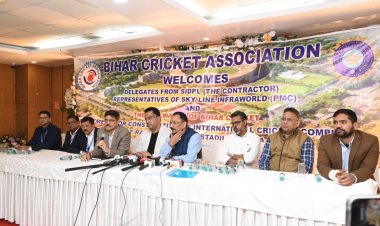 पटना को मिलेगा अंतरराष्ट्रीय क्रिकेट कॉम्प्लेक्स, 498 करोड़ की परियोजना पर BCA–SIDPL के बीच अनुबंध