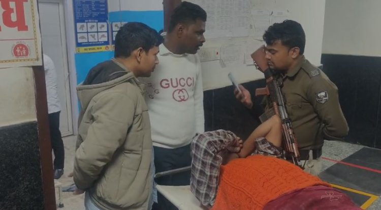 सहरसा में अपराधियों ने व्यापारी को मारी गोली,सदर अस्पताल में भर्ती