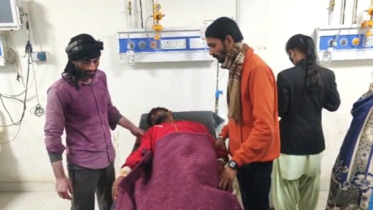 जमीनी विवाद में युवक को मारी गोली, कर्णपुरा मिडिल स्कूल के पास बड़ी वारदात ,अस्पताल में इलाज जारी।